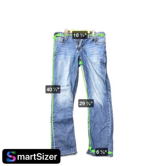 Calvin Klein Men's Jeans Blue Denim 34x32 Slim Fit Stretch Like New - Picture 5 of 8